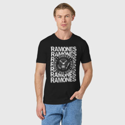 Мужская футболка хлопок Рамоунз - фото 2