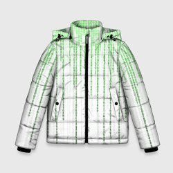 Зимняя куртка для мальчиков 3D Символы взлома