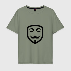 Мужская футболка хлопок Oversize Haker
