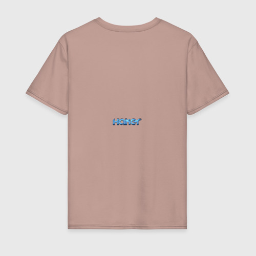 Мужская футболка хлопок Haker, цвет пыльно-розовый - фото 2