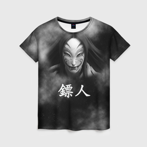 Женская футболка 3D с принтом Клинки хранителей Чжишилан, вид спереди #2