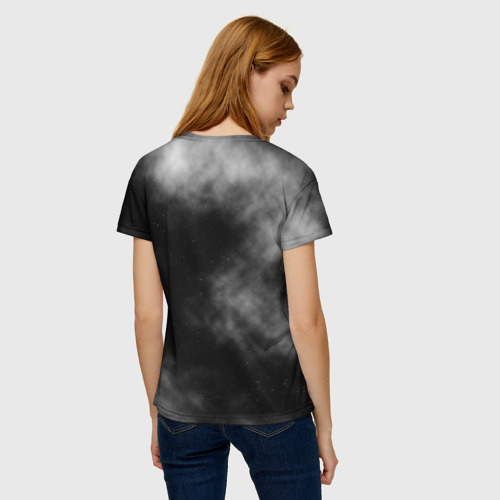 Женская футболка 3D с принтом Клинки хранителей Чжишилан, вид сзади #2