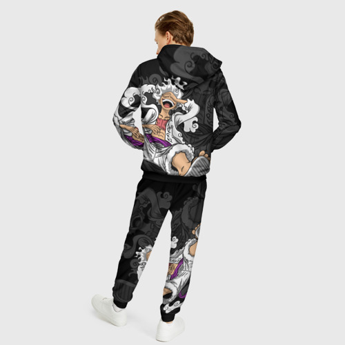 Мужской костюм с толстовкой 3D One piece - Gear 5 - purple - фото 4