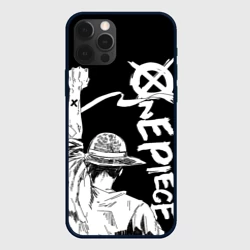 Чехол для iPhone 12 Pro Луффи - One Piece - манга