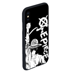 Чехол для iPhone XS Max матовый Луффи - One Piece - манга - фото 2