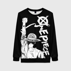 Женский свитшот 3D Луффи - One Piece - манга