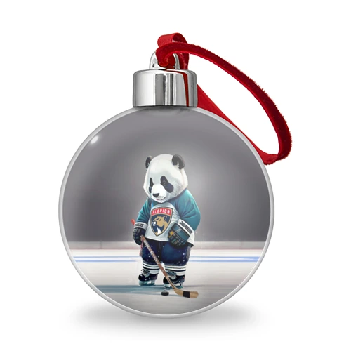Ёлочный шар Panda striker of the Florida Panthers