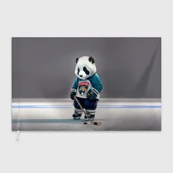 Флаг 3D Panda striker of the Florida Panthers