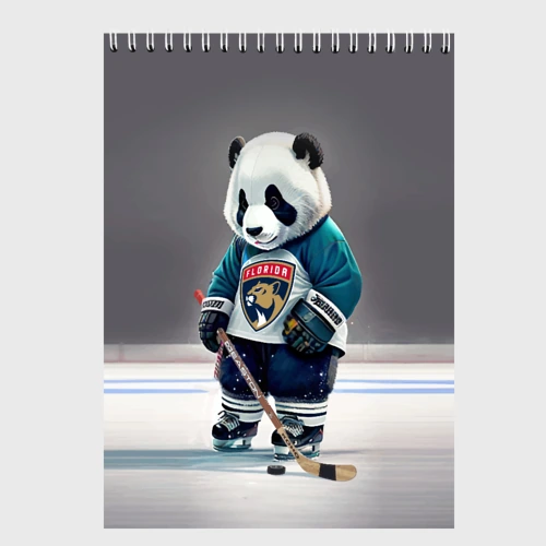 Скетчбук Panda striker of the Florida Panthers