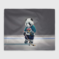 Плед 3D Panda striker of the Florida Panthers