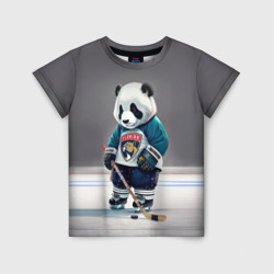 Детская футболка 3D Panda striker of the Florida Panthers