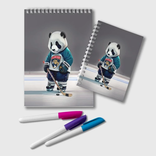 Блокнот Panda striker of the Florida Panthers