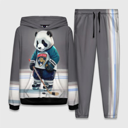 Женский костюм с толстовкой 3D Panda striker of the Florida Panthers