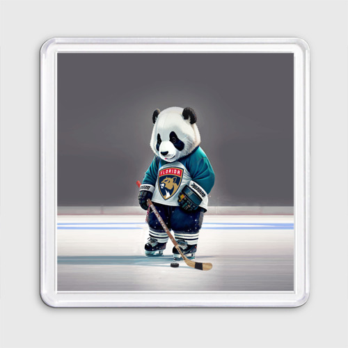 Магнит 55*55 Panda striker of the Florida Panthers