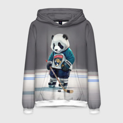 Мужская толстовка 3D Panda striker of the Florida Panthers