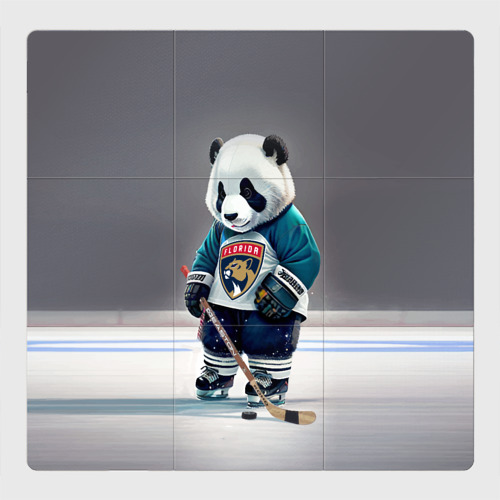Магнитный плакат 3Х3 Panda striker of the Florida Panthers