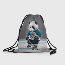 Рюкзак-мешок 3D Panda striker of the Florida Panthers