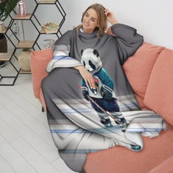 Плед с рукавами Panda striker of the Florida Panthers - фото 2