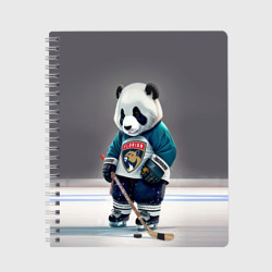 Тетрадь Panda striker of the Florida Panthers