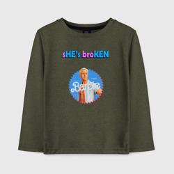 Детский лонгслив хлопок SHE'S broKEN