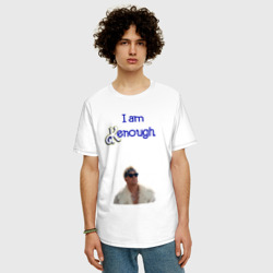 Мужская футболка хлопок Oversize I'm Kenough - фото 2