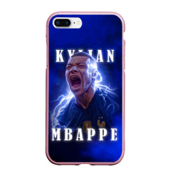 Чехол для iPhone 7Plus/8 Plus матовый Килиан Мбаппе сборная Франции