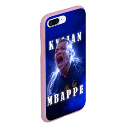 Чехол для iPhone 7Plus/8 Plus матовый Килиан Мбаппе сборная Франции - фото 2
