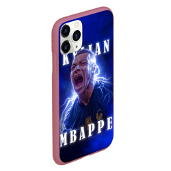 Чехол для iPhone 11 Pro матовый Килиан Мбаппе сборная Франции - фото 2