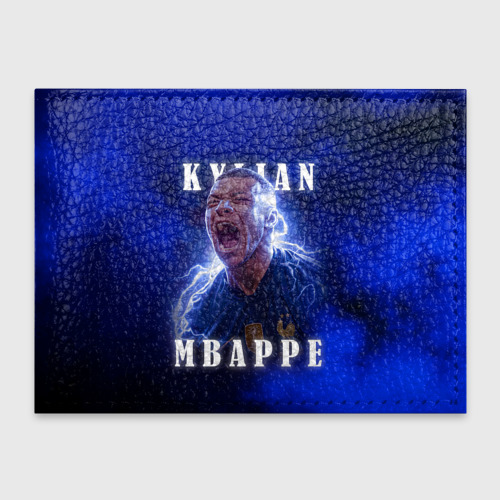 Обложка для студенческого билета Килиан Мбаппе сборная Франции, цвет черный