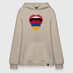 Худи SuperOversize хлопок Armenian lips