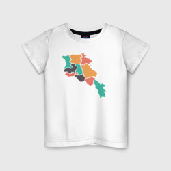 Детская футболка хлопок Области Армении