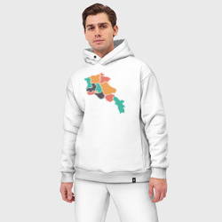 Мужской костюм oversize хлопок Области Армении - фото 2