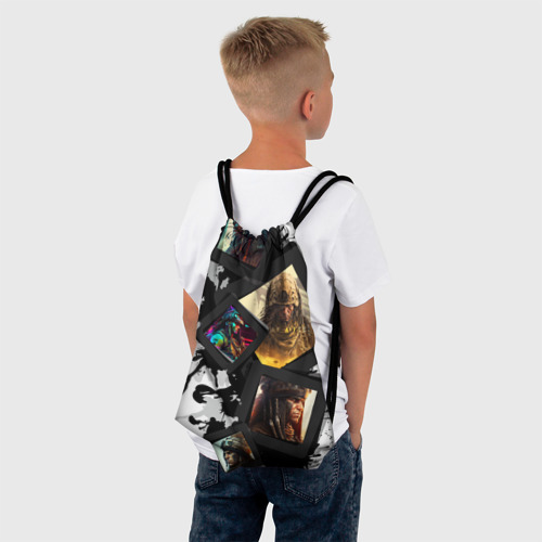 Рюкзак-мешок 3D Вождь Апачи - фото 4