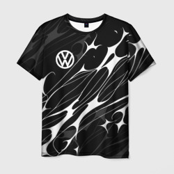 Volkswagen - Острые линии – Мужская футболка 3D с принтом купить со скидкой в -26%
