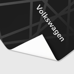 Бумага для упаковки 3D Volkswagen - classic black - фото 2