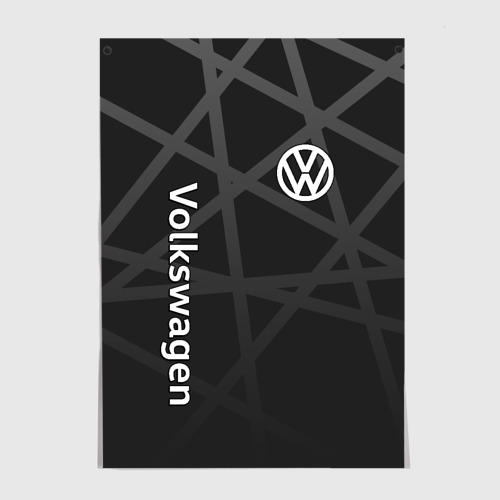 Постер Volkswagen - classic black