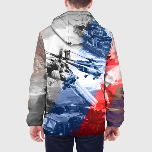 Мужская куртка 3D Армия РФ, цвет 3D печать - фото 5