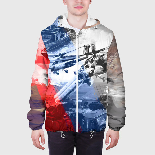 Мужская куртка 3D Армия РФ, цвет 3D печать - фото 4