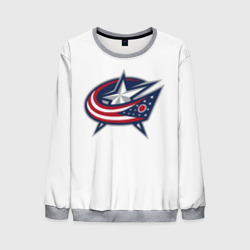 Мужской свитшот 3D Columbus blue jackets - Sergey Bobrovsky