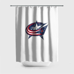 Штора 3D для ванной Columbus blue jackets - Sergey Bobrovsky