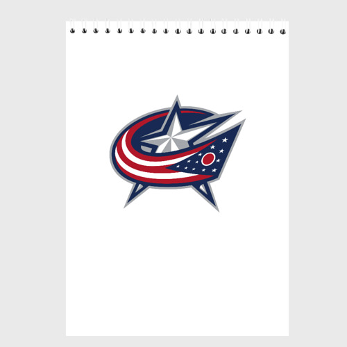 Скетчбук Columbus blue jackets - Sergey Bobrovsky, цвет белый