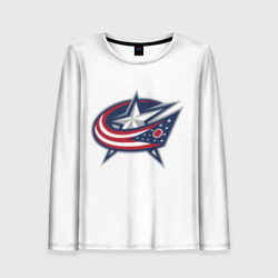 Женский лонгслив 3D Columbus blue jackets - Sergey Bobrovsky