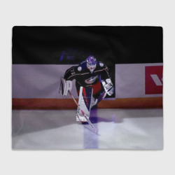 Плед 3D Sergey Bobrovsky - goalkeeper - Columbus blue jackets