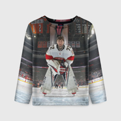 Детский лонгслив 3D Sergey Bobrovsky - Florida panthers - hockey