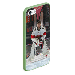 Чехол для iPhone 5/5S матовый Sergey Bobrovsky - Florida panthers - hockey - фото 2