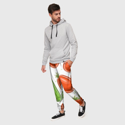 Мужские брюки 3D Помидоры и огурцы - фото 2