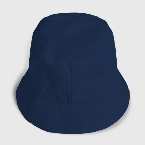 Женская панама хлопок Черепок в кепке, цвет темно-синий - фото 2