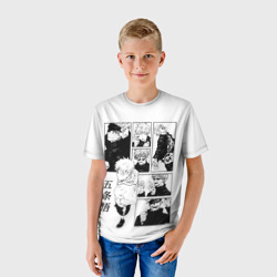 Детская футболка 3D Разный Годжо - Магическая битва - фото 2