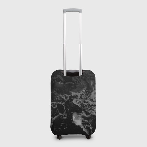 Чехол для чемодана 3D Black - abstract, цвет 3D печать - фото 2