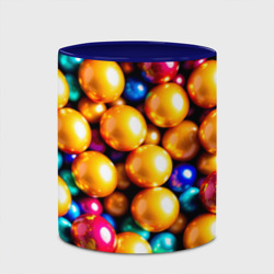 Кружка с полной запечаткой Шоколадные шарики в перламутровой глазури - фото 2
